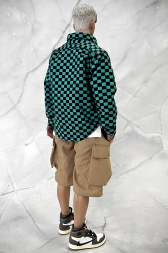 Ropa para muñecas a escala 1/6: Camisa vintage para figuras de acción coleccionables de 12 pulgadas