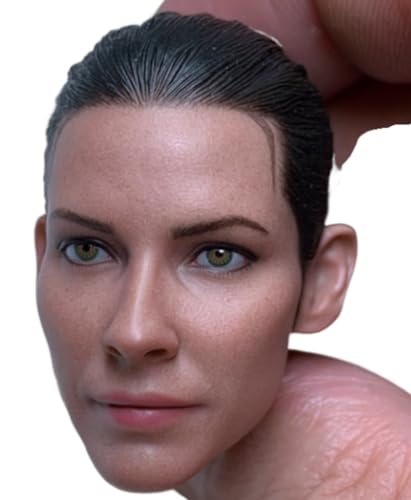 Escultura de cabeza masculina a escala 1:6, escultura de cabeza europea para acción de 12 pulgadas