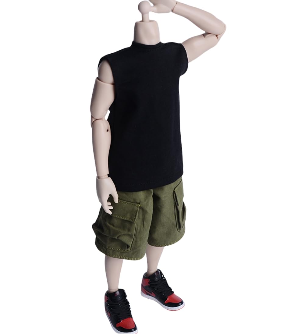 Figura a escala 1/12 Ropa para muñeca: Chaleco Accesorio coleccionable