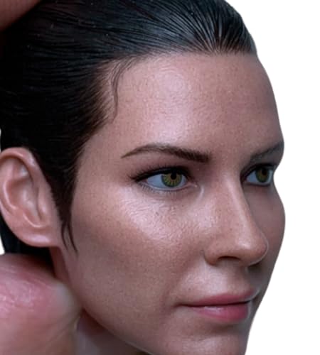 Escultura de cabeza masculina a escala 1:6, escultura de cabeza europea para acción de 12 pulgadas