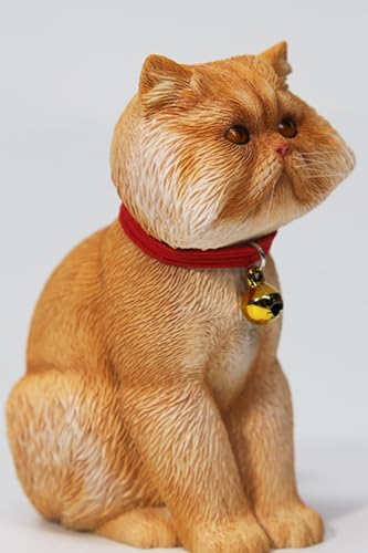 Figura de gato coleccionable JXK: Ugly Cat 1.0, pintada a mano por expertos, realista, de resina segura, miniatura a escala 1:6, JXK183