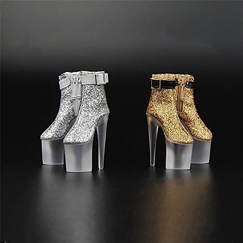 Chaussures, baskets, bottes et talons hauts pour figurine féminine de 30 cm Phicen/TBLeague ACC014 (échelle 1/6)