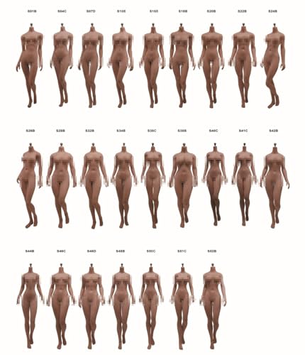 Figurine articulée féminine sans couture à l'échelle 1:6 de Tbleague