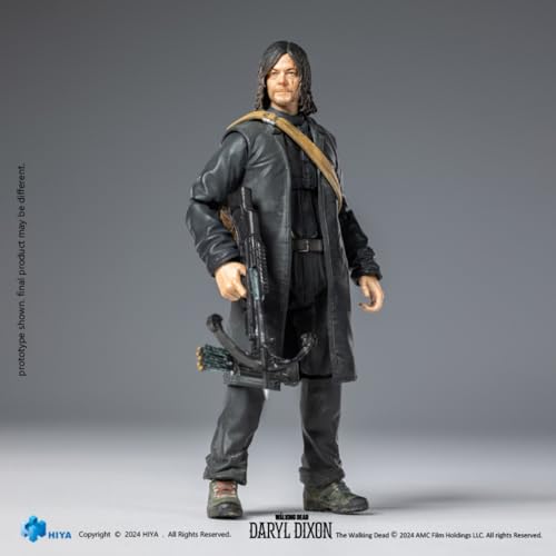 Hiya Full Set: Daryl Dixon, figura de acción masculina en miniatura a escala 1:18