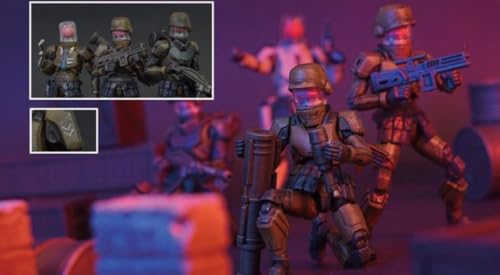 Figura coleccionable de Toys Alliance: Acid Rain World Annex 2179: Cortex Commander - Transcranial Tyrant Figura de acción en miniatura 1:18