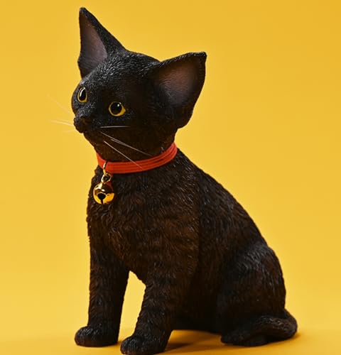 Figura de gato JXK: Devon Rex 2.0, figura de animal en miniatura a escala 1:3