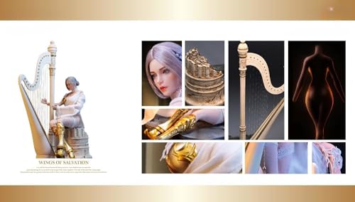 Figura coleccionable de Lucifer: Raphael, cantante de Wings of Salvation, estilo anime, diseño sin costuras, figura de acción en miniatura femenina a escala 1:6.