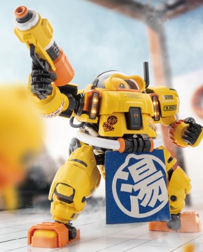 Kits de modelos de plástico B.Duck × SOSKILL: Figuras de acción coleccionables de patos SPA