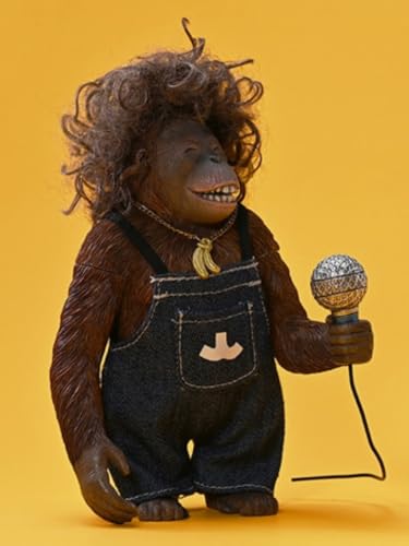 Figura de orangután coleccionable JXK: orangután de Borneo, pintado a mano por expertos, realista, resina segura, miniatura a escala 1:6