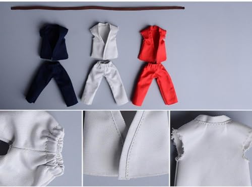 Figura de acción coleccionable de 6 pulgadas ATStory a escala 1/12. Ropa para muñeca: traje de combate y cinturón.