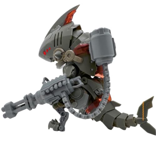 Kits de modelos de plástico ROBOBEAST: Figuras de acción coleccionables de Scanner Neko a escala 1:12