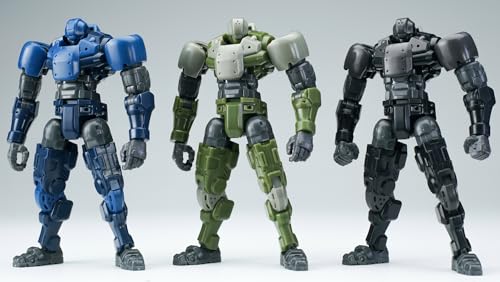Kits de modelos de plástico de Warriors Workshop: Figuras de acción coleccionables a escala 1:30 del soldado humanoide de asistencia "G" de Loyalty