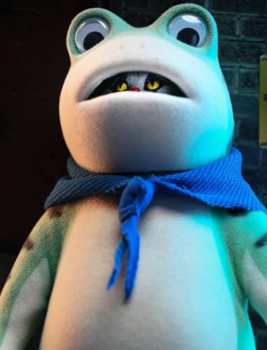 Figura de rana coleccionable JXK: Rana de peluche en bandada, pintada a mano por expertos, realista y de resina segura, miniatura OW02