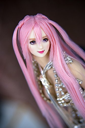 Tête sculptée de femme pour figurine articulée 12" CDH18