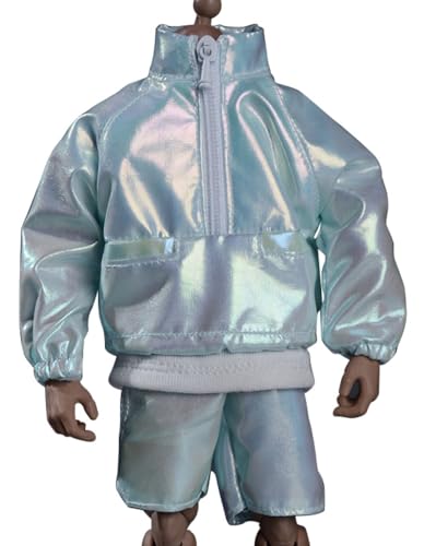 Figura a escala 1/12, ropa para muñeca: conjunto deportivo láser, accesorio coleccionable