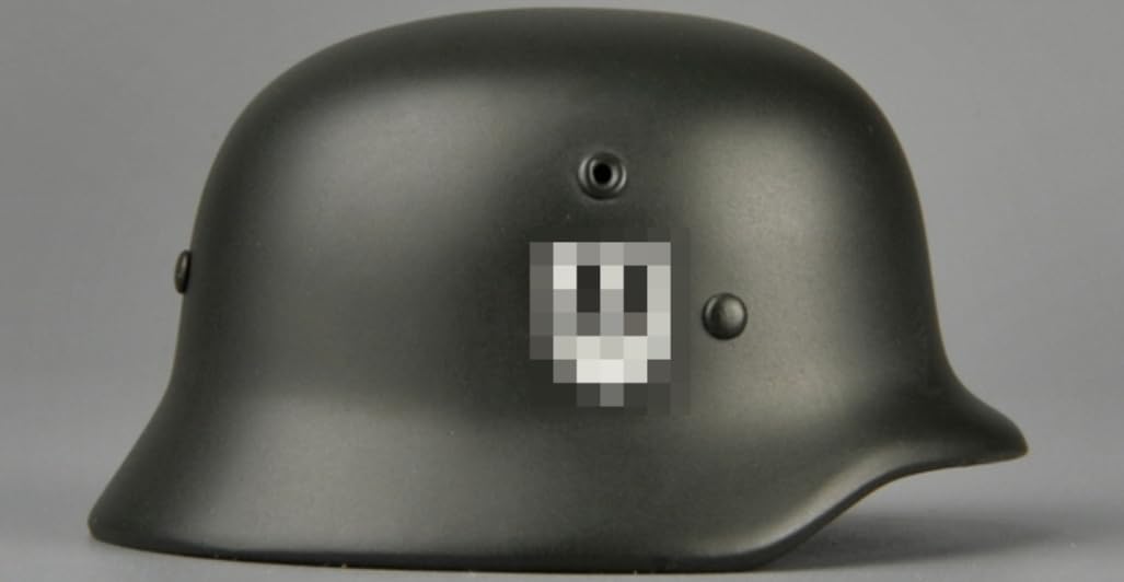 Accesorio de figura de acción a escala 1/6: Casco WH Metal M35 en miniatura coleccionable