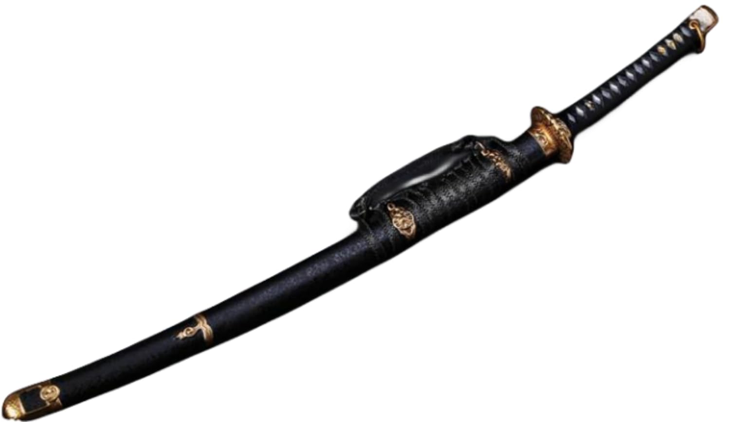 Accesorio para figura de acción a escala 1/6: Modelo de espada samurái de aleación fundida a presión