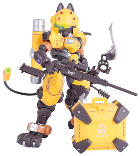 Kits de modelos de plástico XIAOT x Iron Roars: Super-Maneuver Armored Walker, figuras de acción coleccionables de Ryou