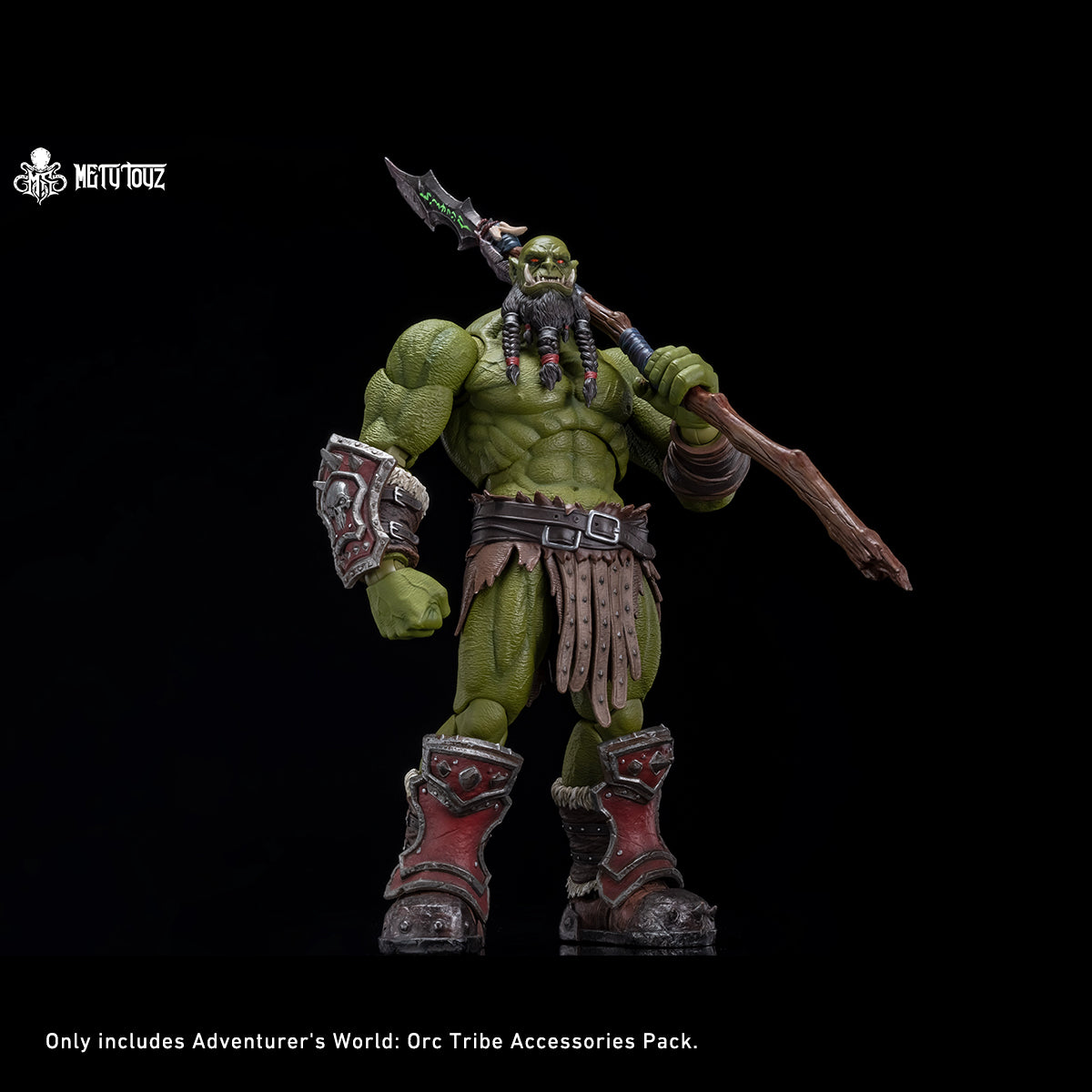 Metytoyz, Adventurer World Orc Tribe, Accessory Pack for Figurine