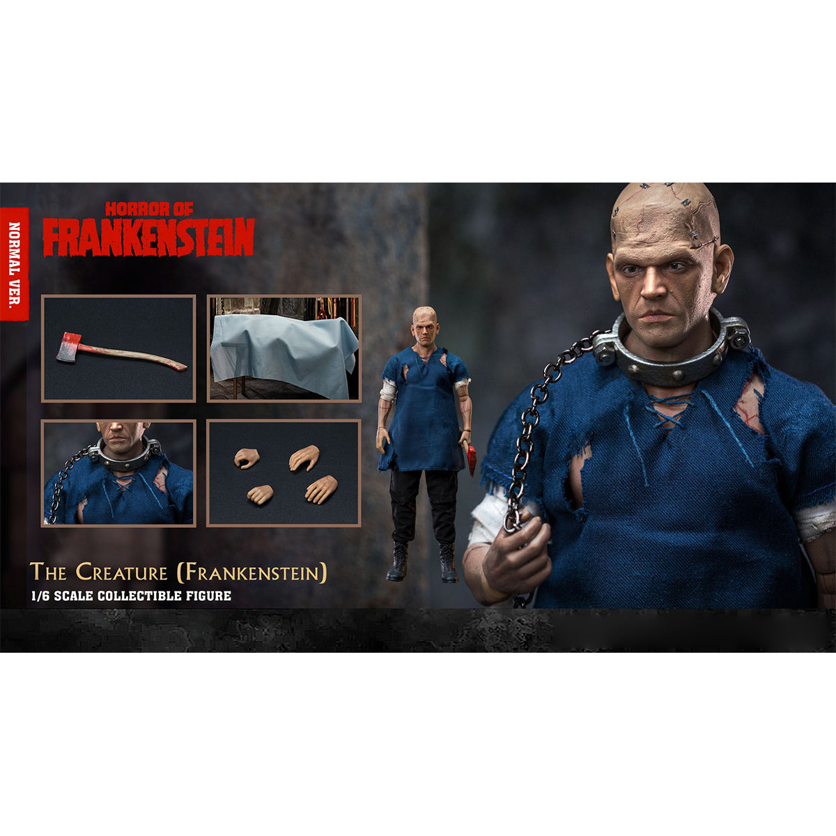 STAR ACE Toys Frankenstein Normal Edition Action Figures