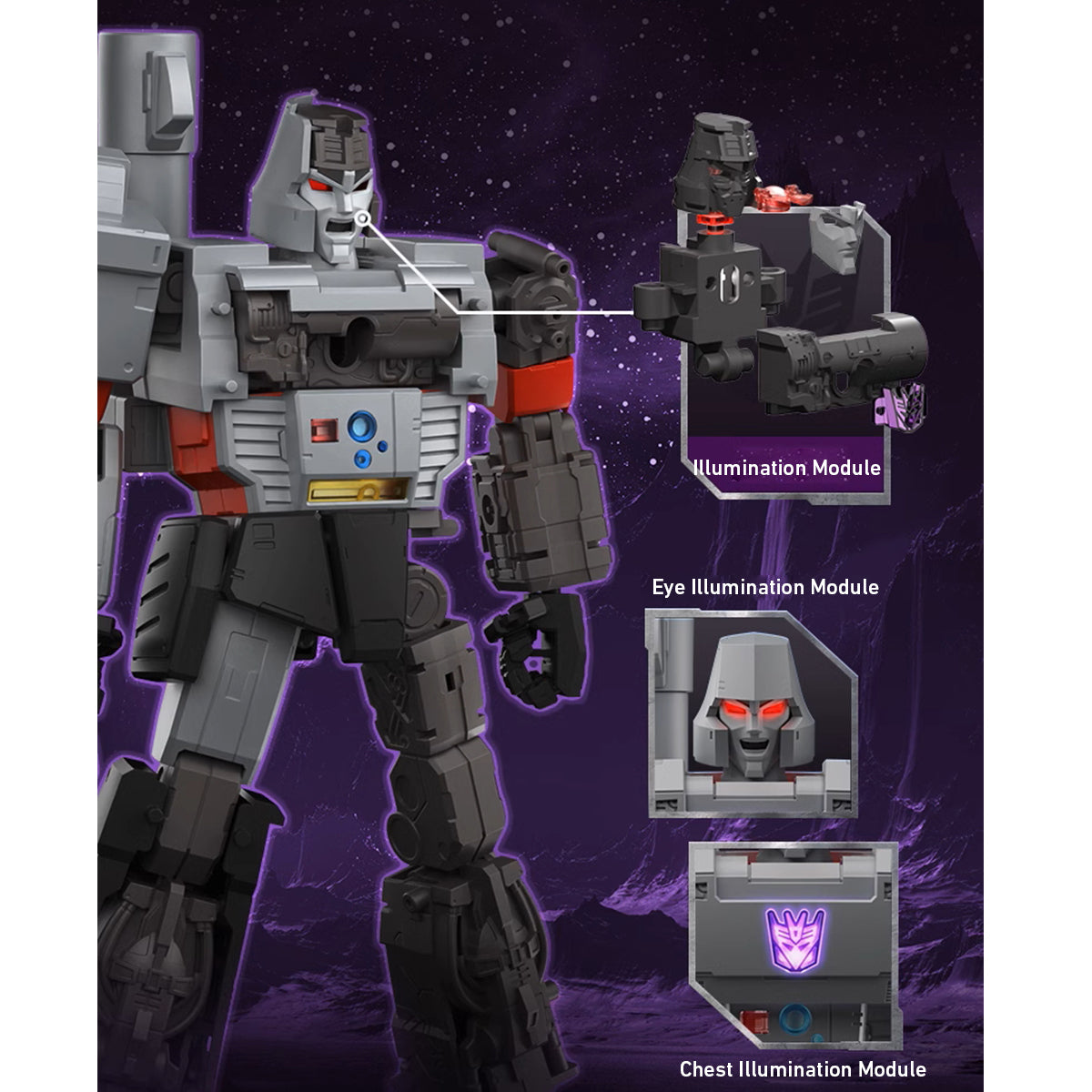 BLOKEES Transformers Legendary Edition - G1 Megatron Assembly Model Kits