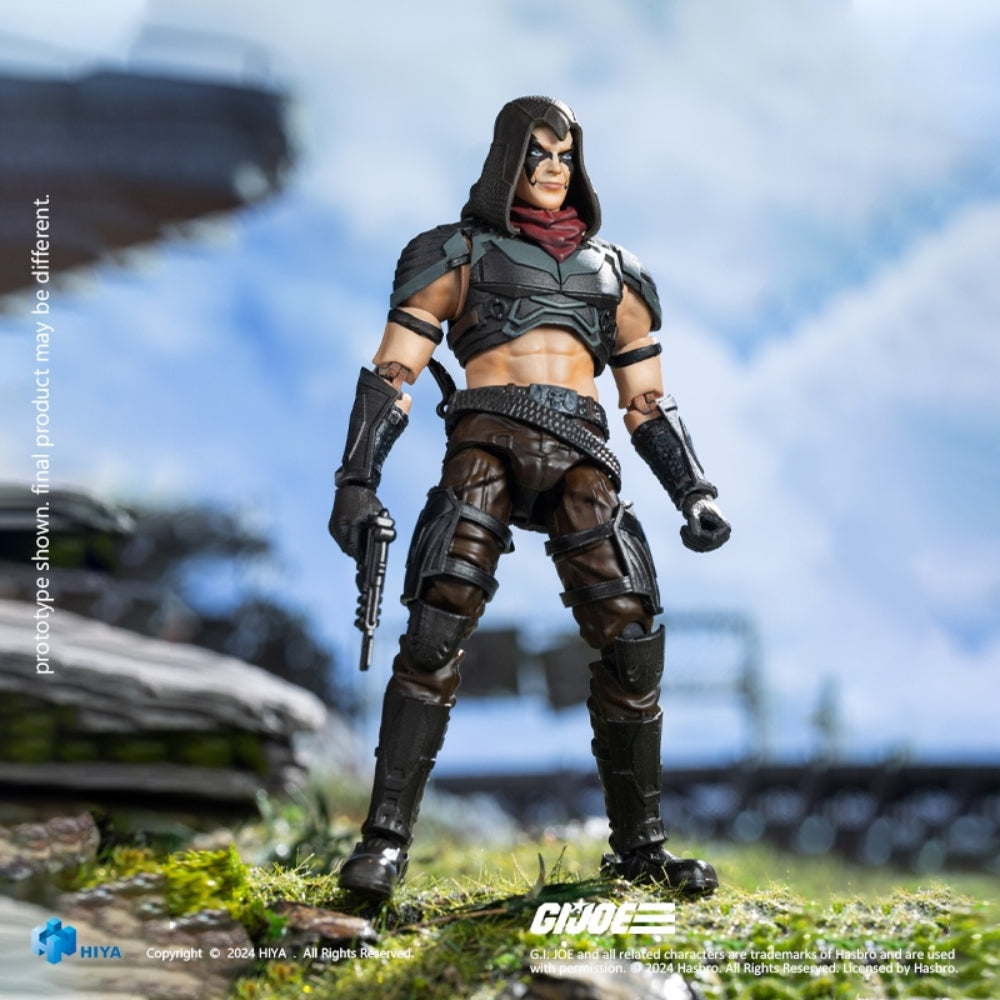 (Only Shipped to the US) HIYA Collectible Figure Full Set: G.I.Joe Exquisite Mini Series Zartan, 1:18 Scale Miniature Action Figurine EMG0199