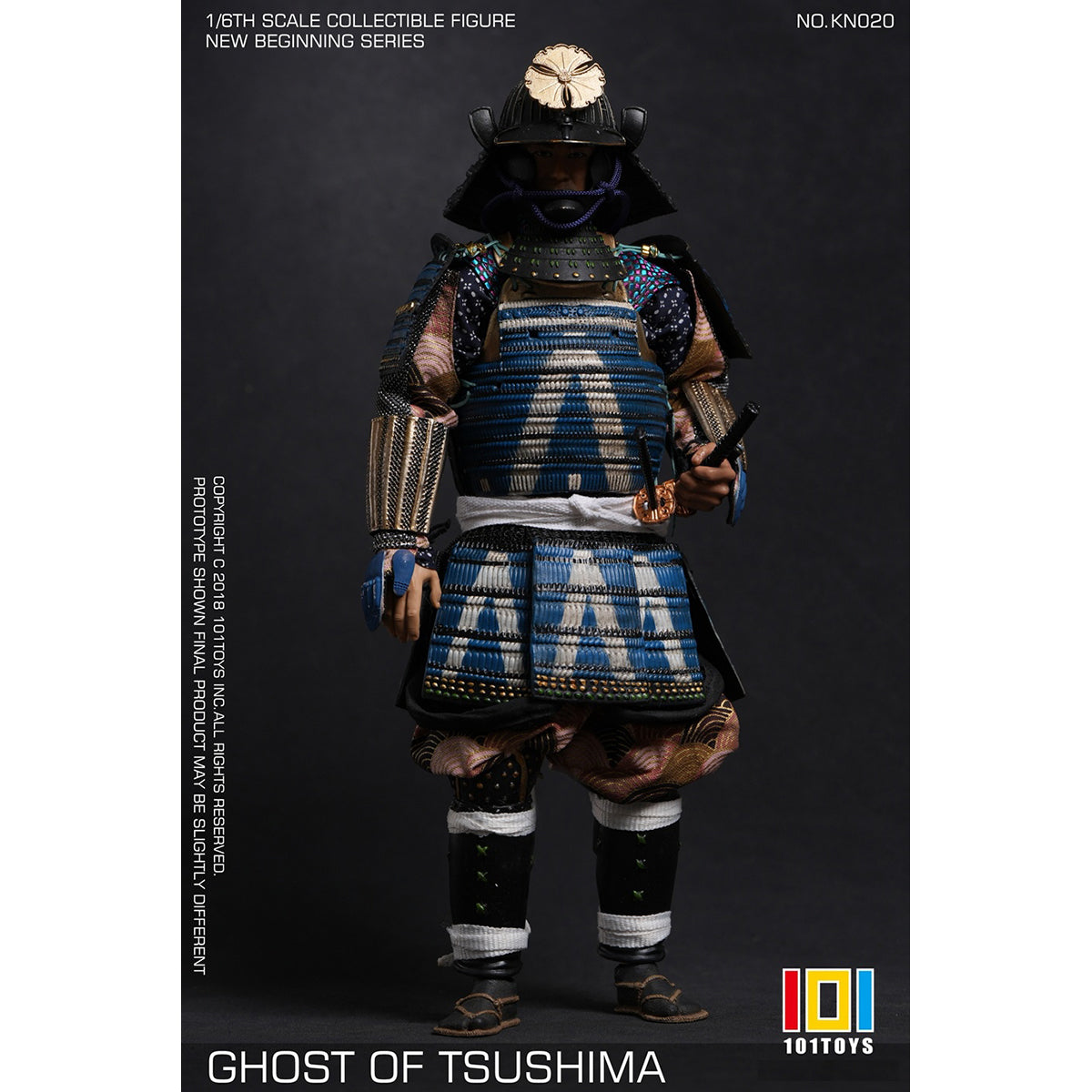 101TOYS KN023 GHOST OF TSUSHIMA Samurai 1/6 Scale New Beginner Series Action Figure