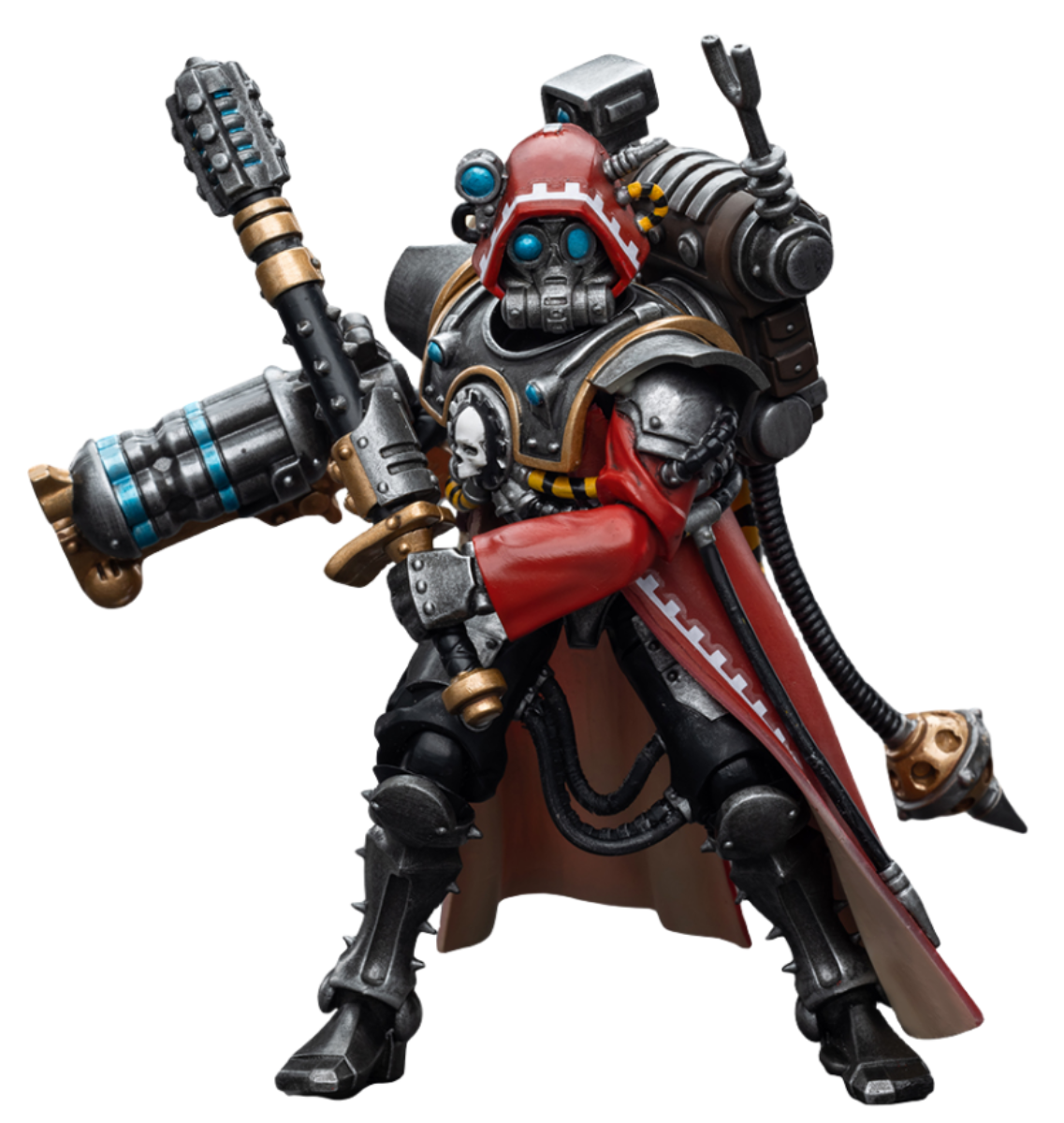 JoyToy 40K Figurine de collection : Adeptus Mechanicus Skitarii Ranger Alpha Figurines d'action à l'échelle 1/18 JT7844 (Ranger Alpha)