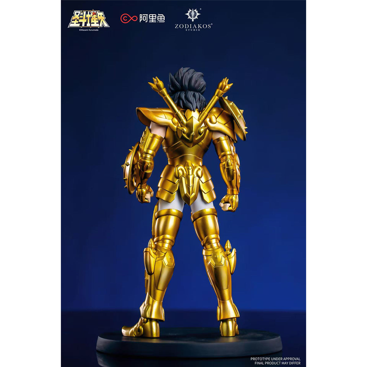 Zodiakos Studio, Saint Seiya SS-01 Libra Dohko/SS-02 Aries Mu/SS-03 Sagittarius Aiolos/SS-04 Virgo Shaka, Art Anime Statue