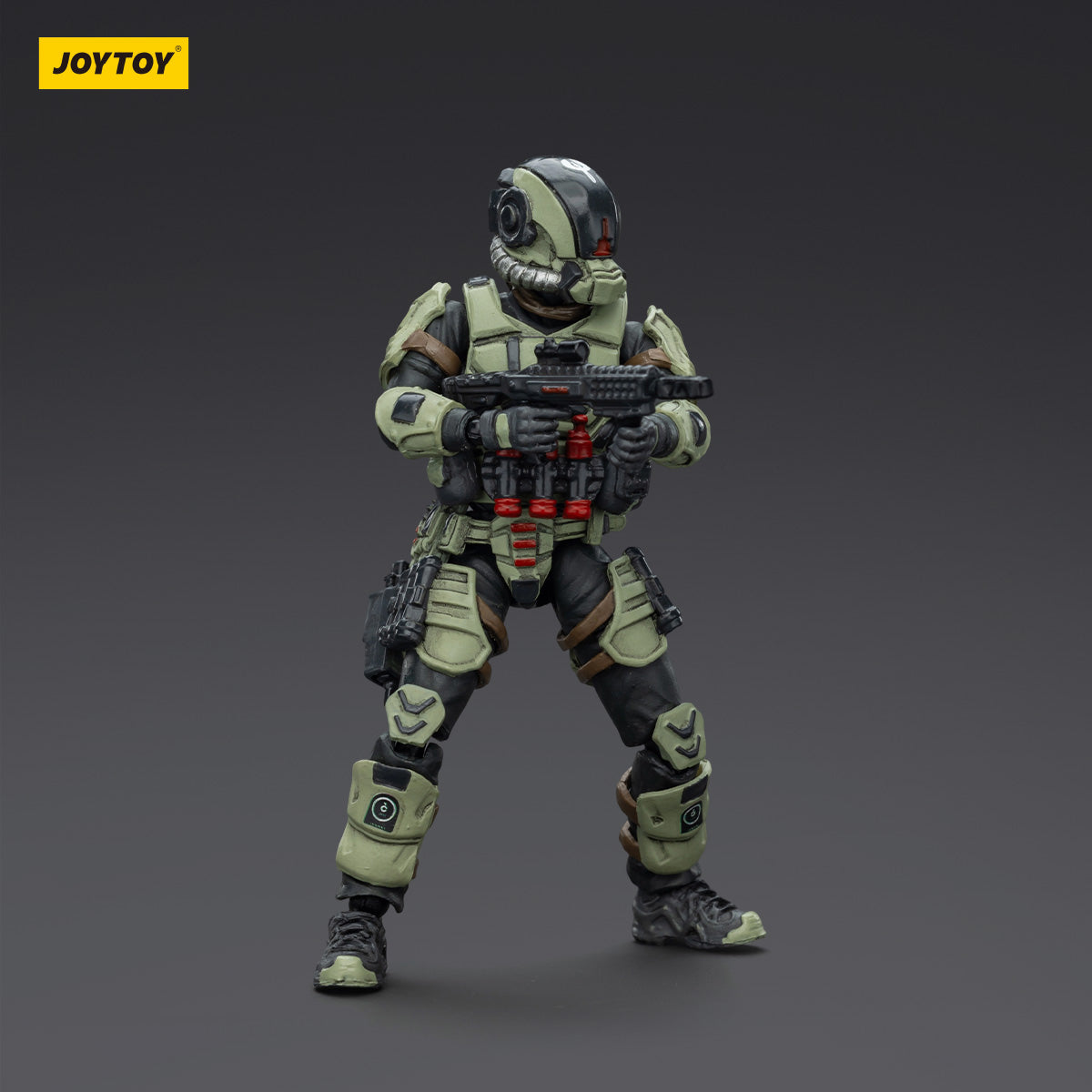 JOYTOY Warhammer 40,000 APOC Series Iron Assault Fire Support Mech + Steel Ride Corps Assaulter Marco JT03059 +JT01987 Action Figure