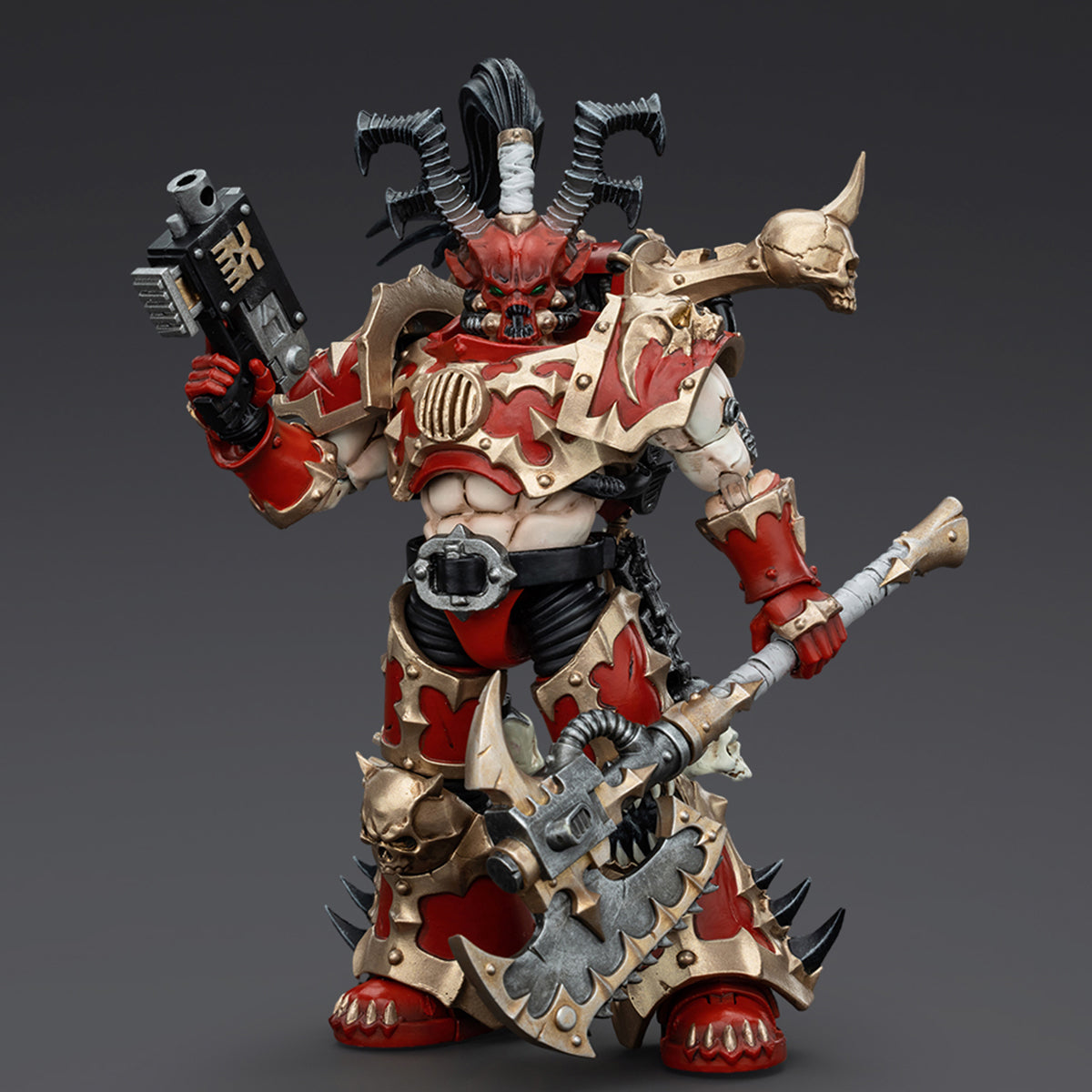 JOYTOY Warhammer 40K 1/18 World Eaters Lord Invocatus JT00645 Action Figure