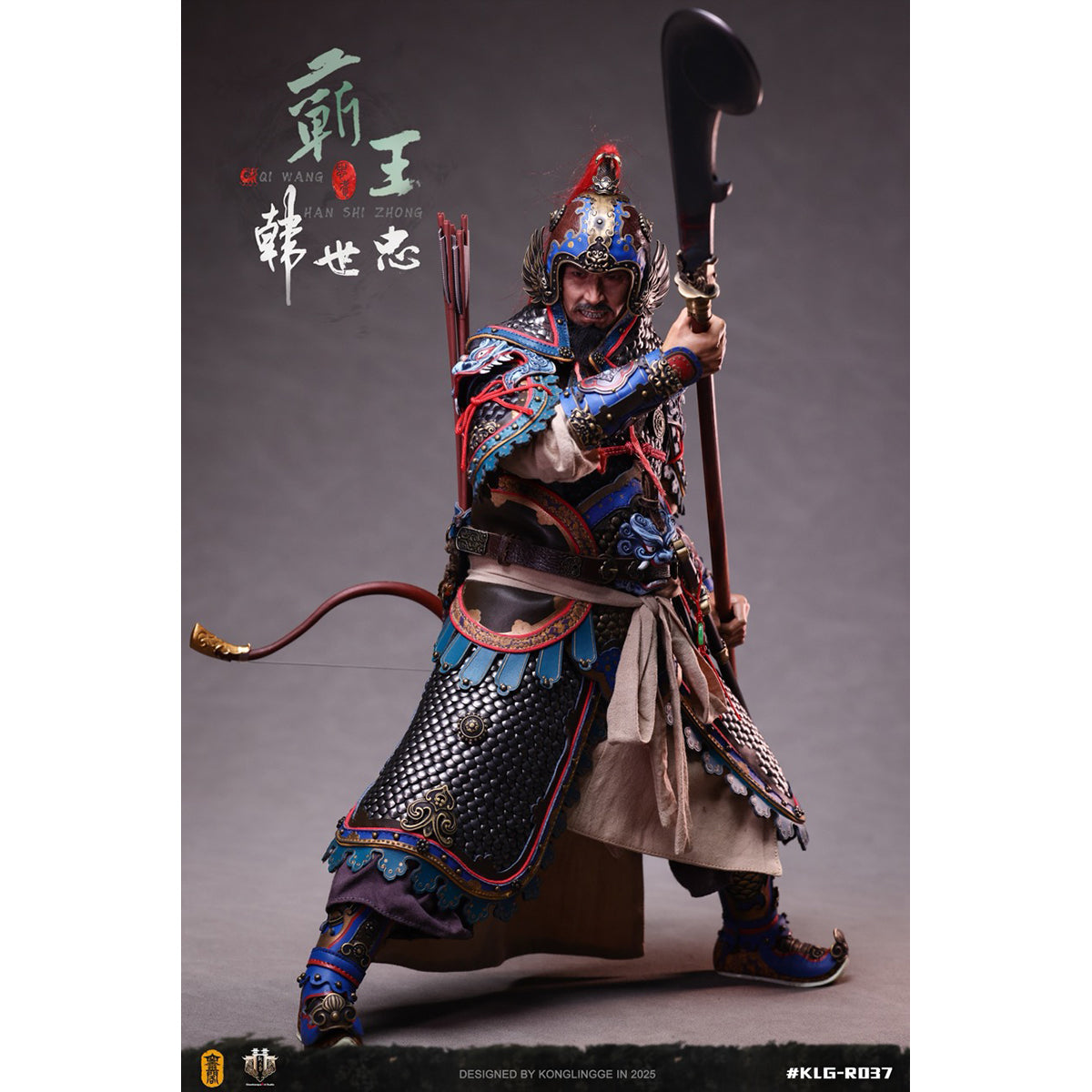 KONGLINGGE Zhongwu Han Shizhong KLG-R037 1/6 Scale Action Figure