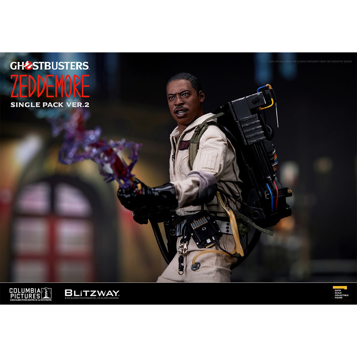 Blitzway, Ghostbusters 1984, Winston Zeddemore/Dr. Egon Spengler/Dr. Raymond Stantz/Dr. Peter Venkman, Single Pack ver.2, 1/6 Scale Action Figure