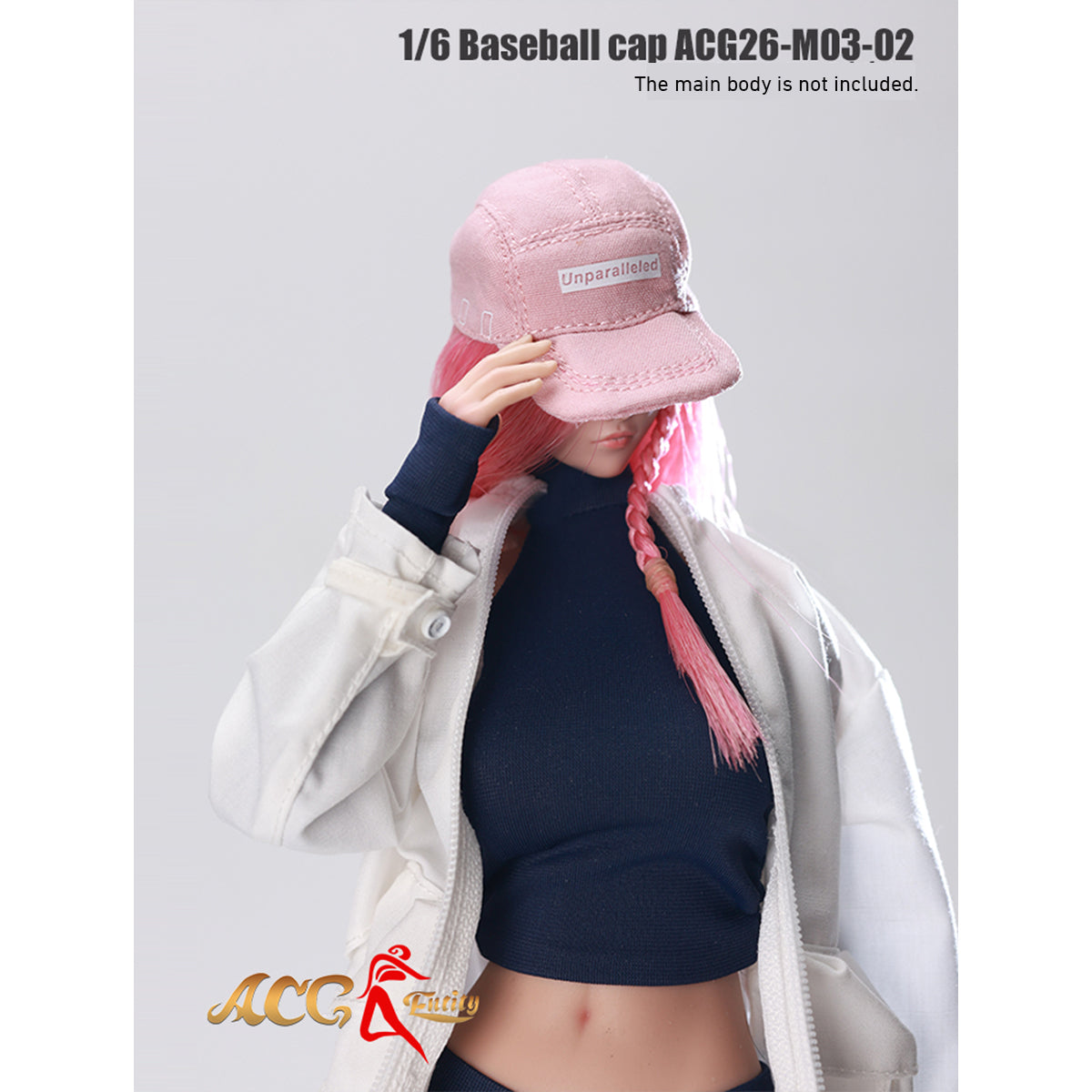 JIAOUDOLL Baseball Cap Trendy Peaked Cap ACG26-M03-02 1/6 Scale Doll Accessory Fit Action Figure