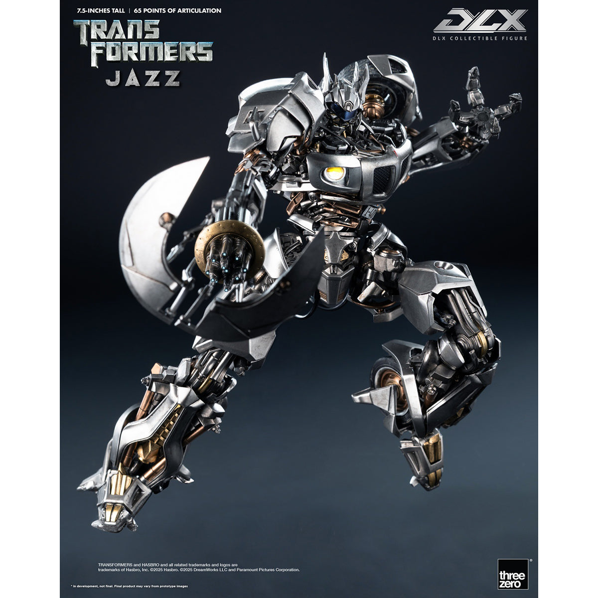 Threezero Transformers DLX Jazz Action Figure