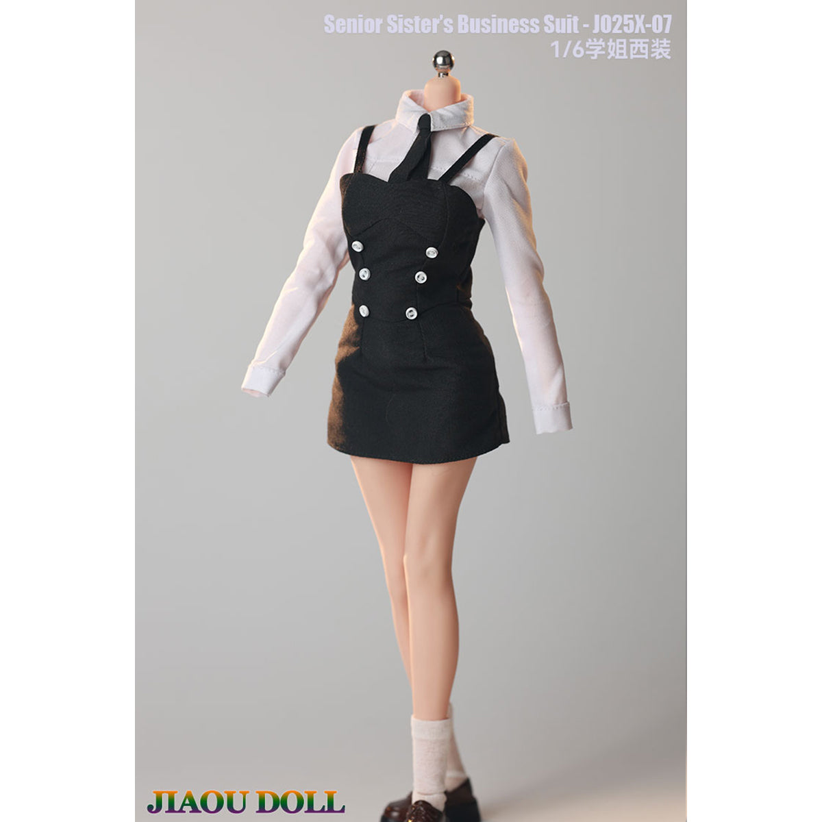 JIAOUDOLL Senior Student Suit Girl Group Short Blazer Doll Clothes Accessory Fit 1/6 Scale 12-inches Figure