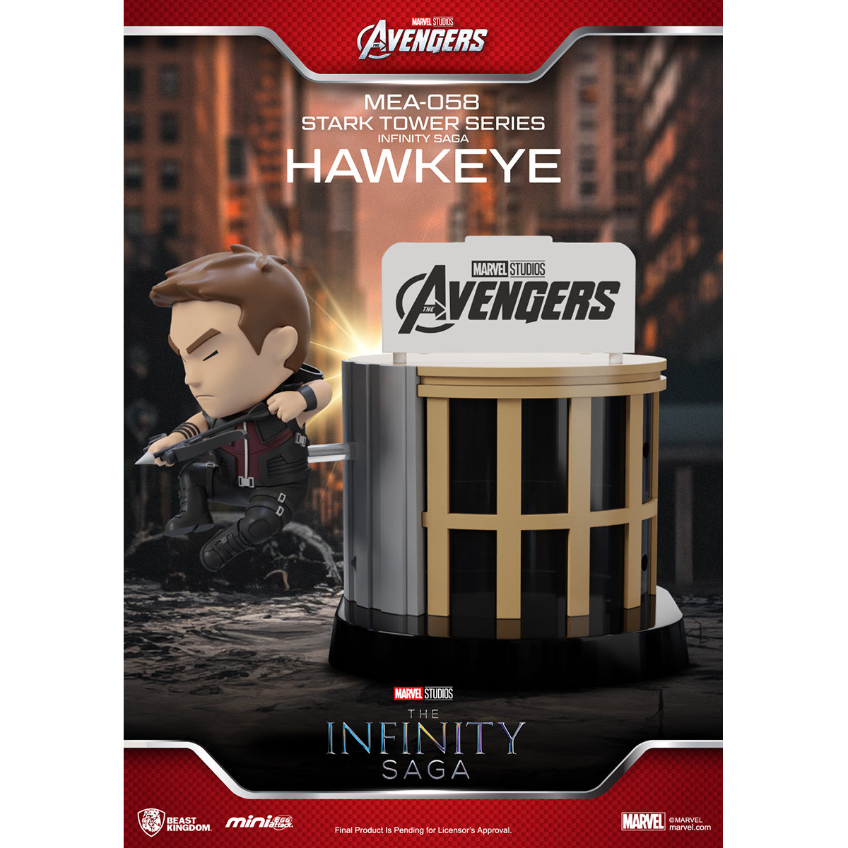 Beast Kingdom MEA-058 The Infinity Saga Stark Tower Series Randomly Single Blind Box Figure