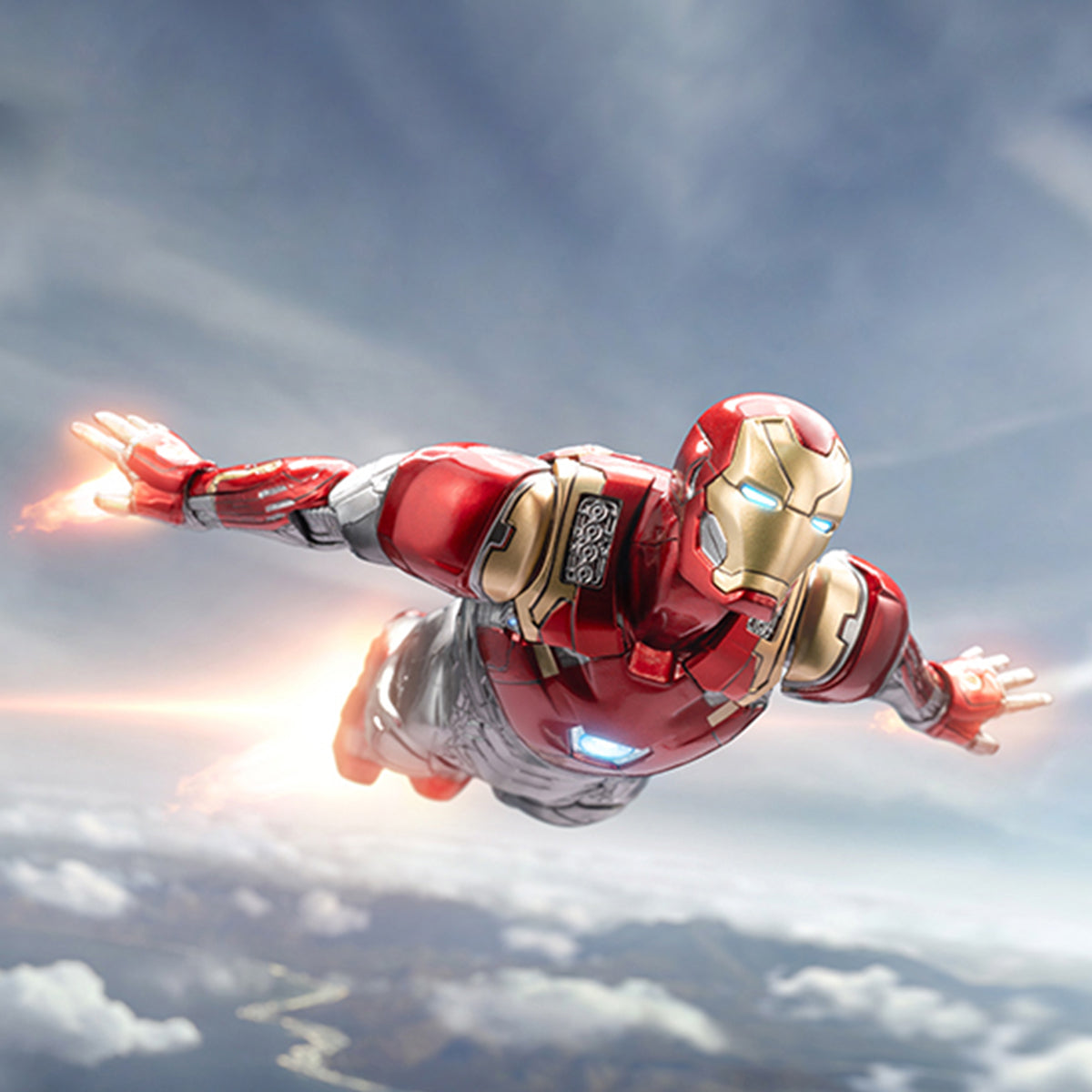 ZD Toy, Iron Man MK47, 1/10 Scale Collectible Action Figure