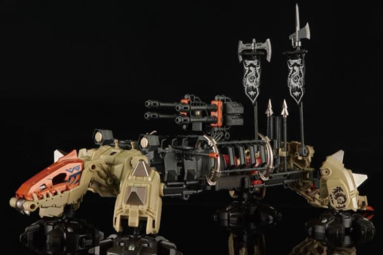 Figuras coleccionables de Toys Alliance: Carro de cañón Sand Rover Lizard, miniatura a escala 1:35 (Carro de cañón Sand Rover Lizard ARC-34)