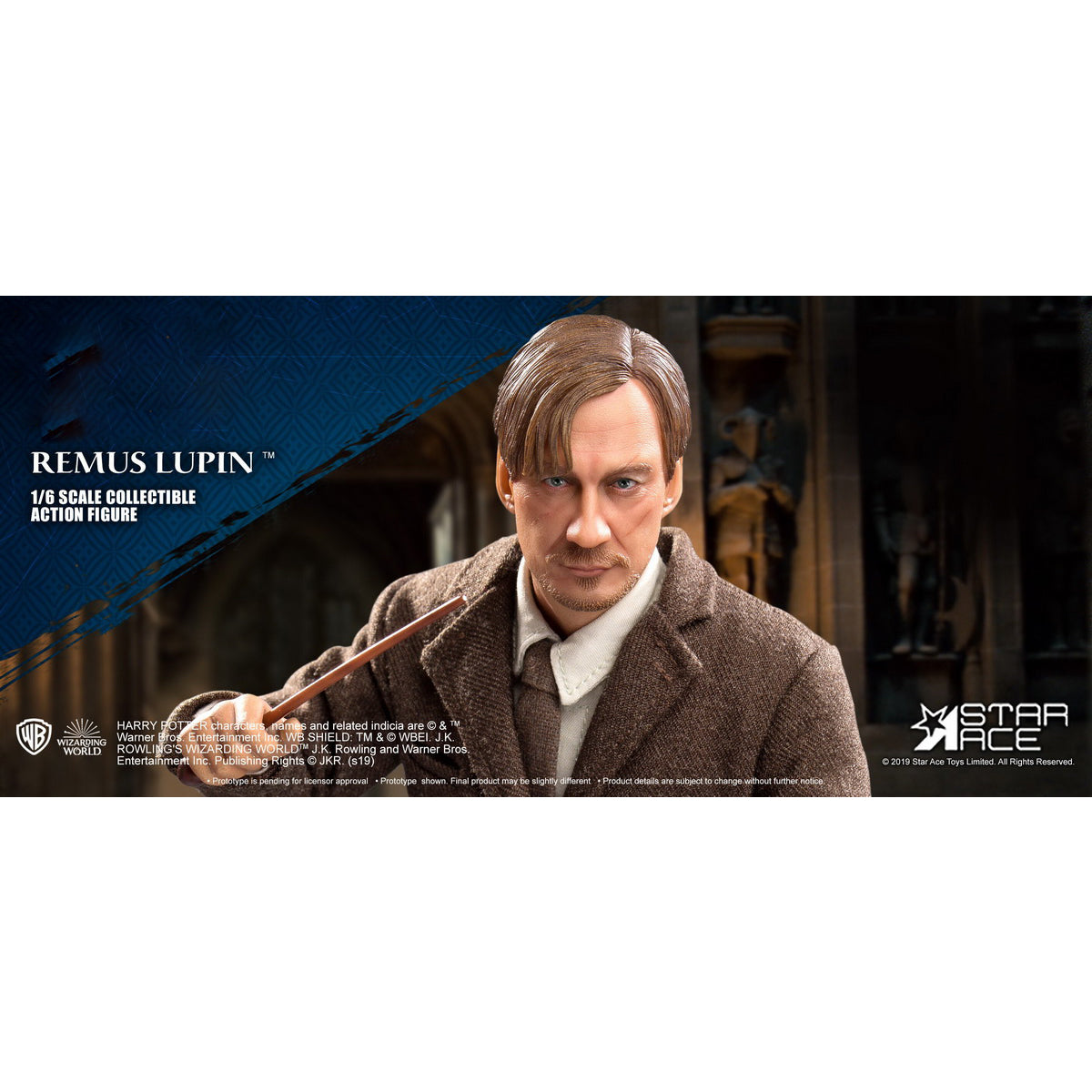 STAR ACE Toys Harry Potter: LuPin Professor Standard Ddition Action Figure