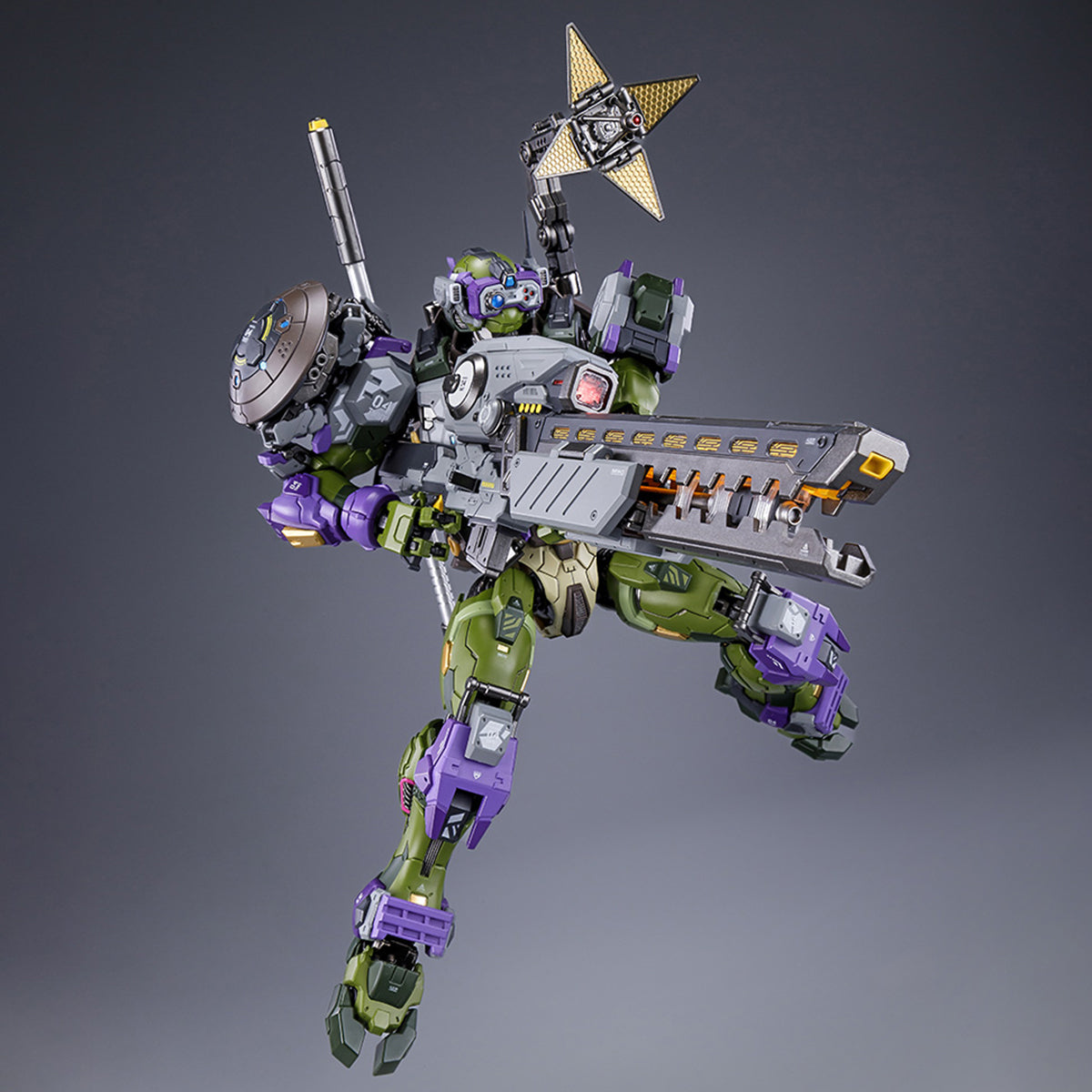 (Only Shipped to the US) HEATBOYS Mecha Alloy Armor TMNT Donatello HB0015 Action Figure