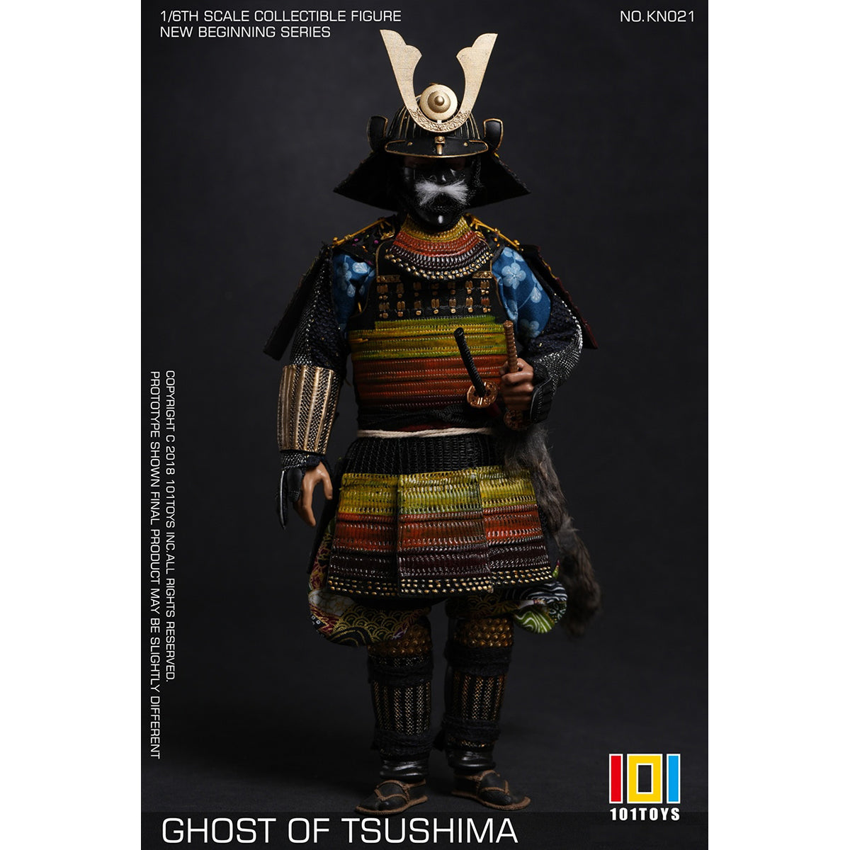 101TOYS KN023 GHOST OF TSUSHIMA Samurai 1/6 Scale New Beginner Series Action Figure