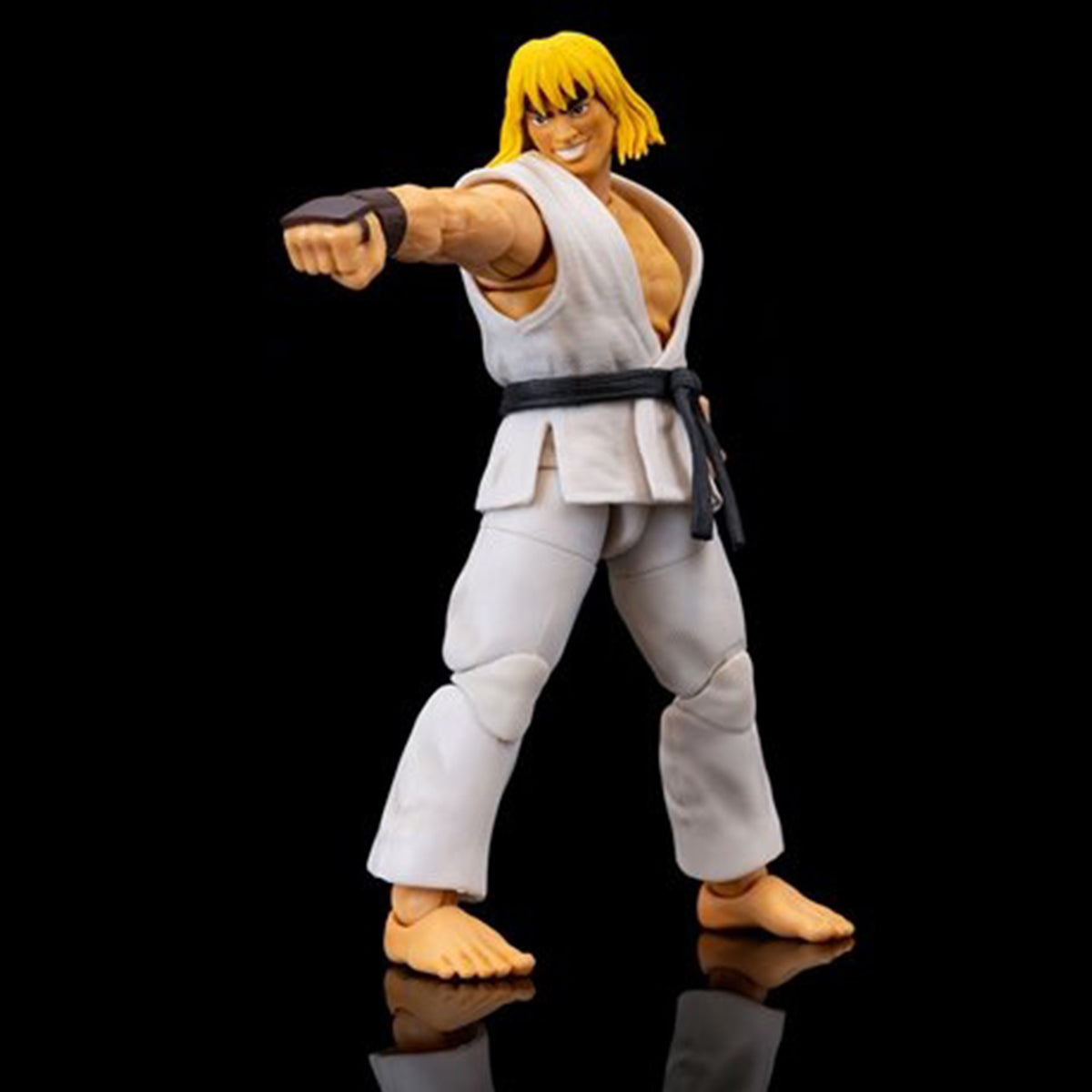JADA Toys Street Fighter: Ken - White Outfit 1/12 Scale Action Figure