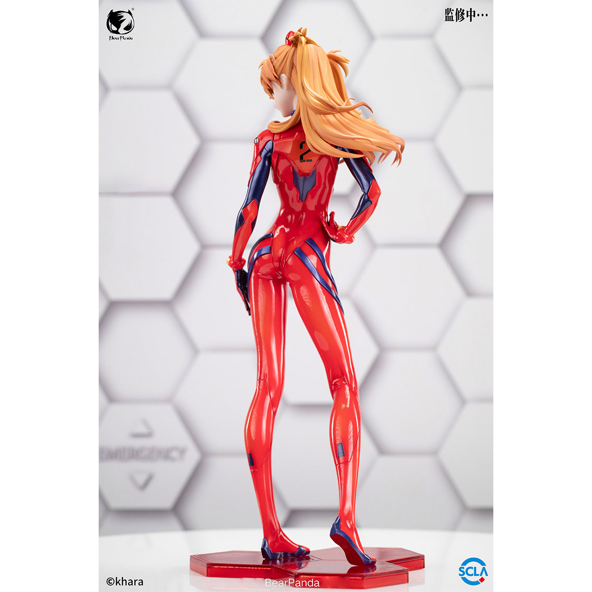 BearPanda × Evangelion, Asuka Shikinami Langley, 1/4 Scale Art Anime Statue