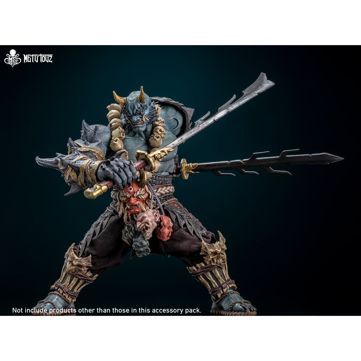 Metytoyz Demon Slayer Shura Takikawa Onimusha 1/10 Scale Action Figure