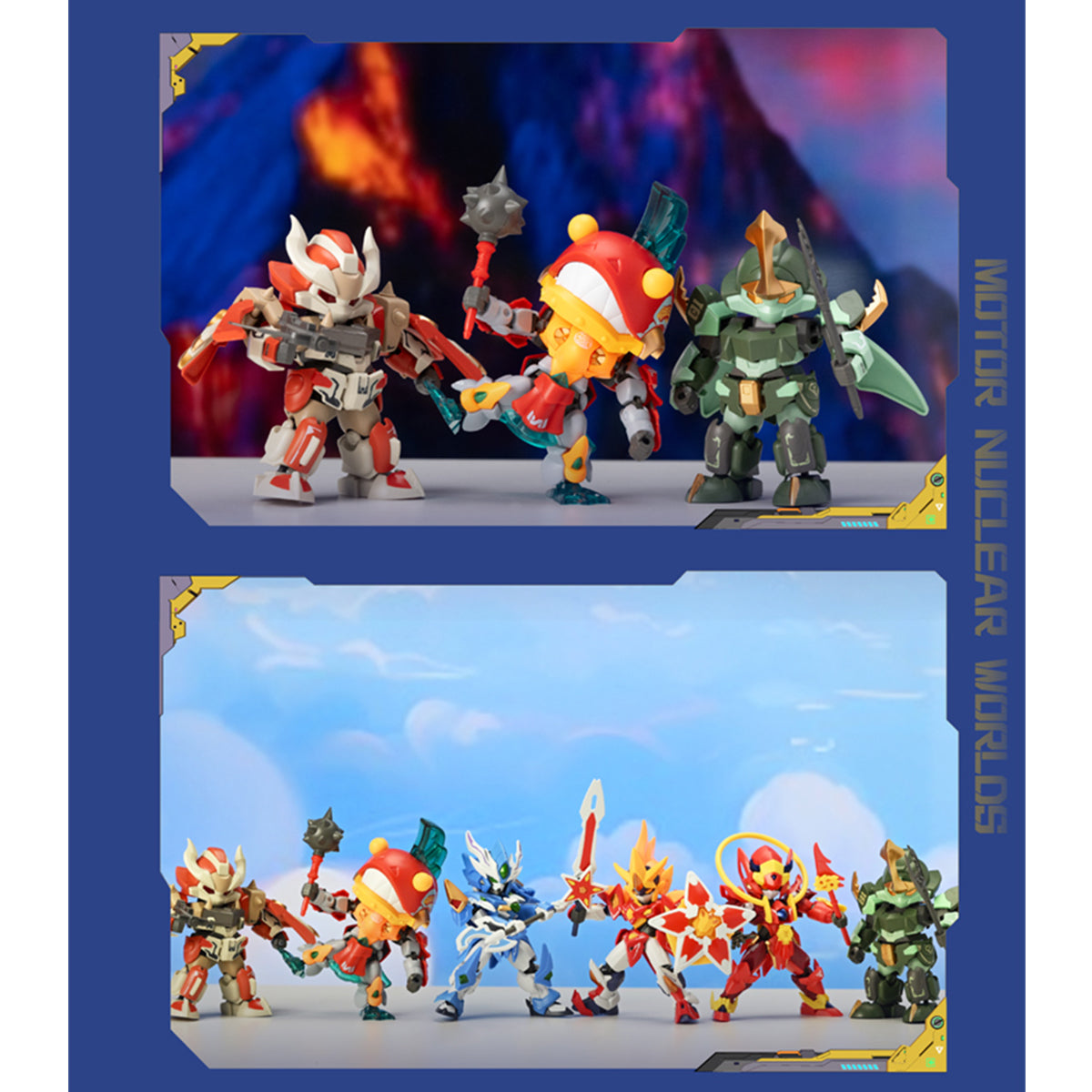 MOTOR UNCLEAR MNC-A World Vol.2 Blind Box Figure