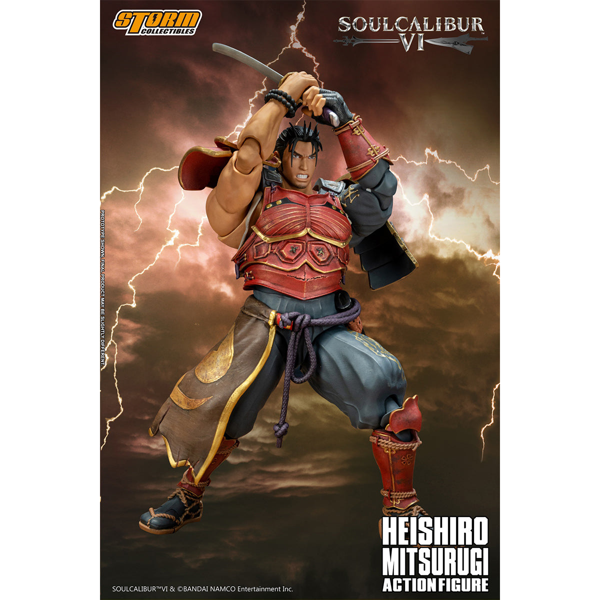 Storm Collectibles SOULCALIBUR VI: HEISHIRO MITSURUGI 1/12 Scale Action Figure