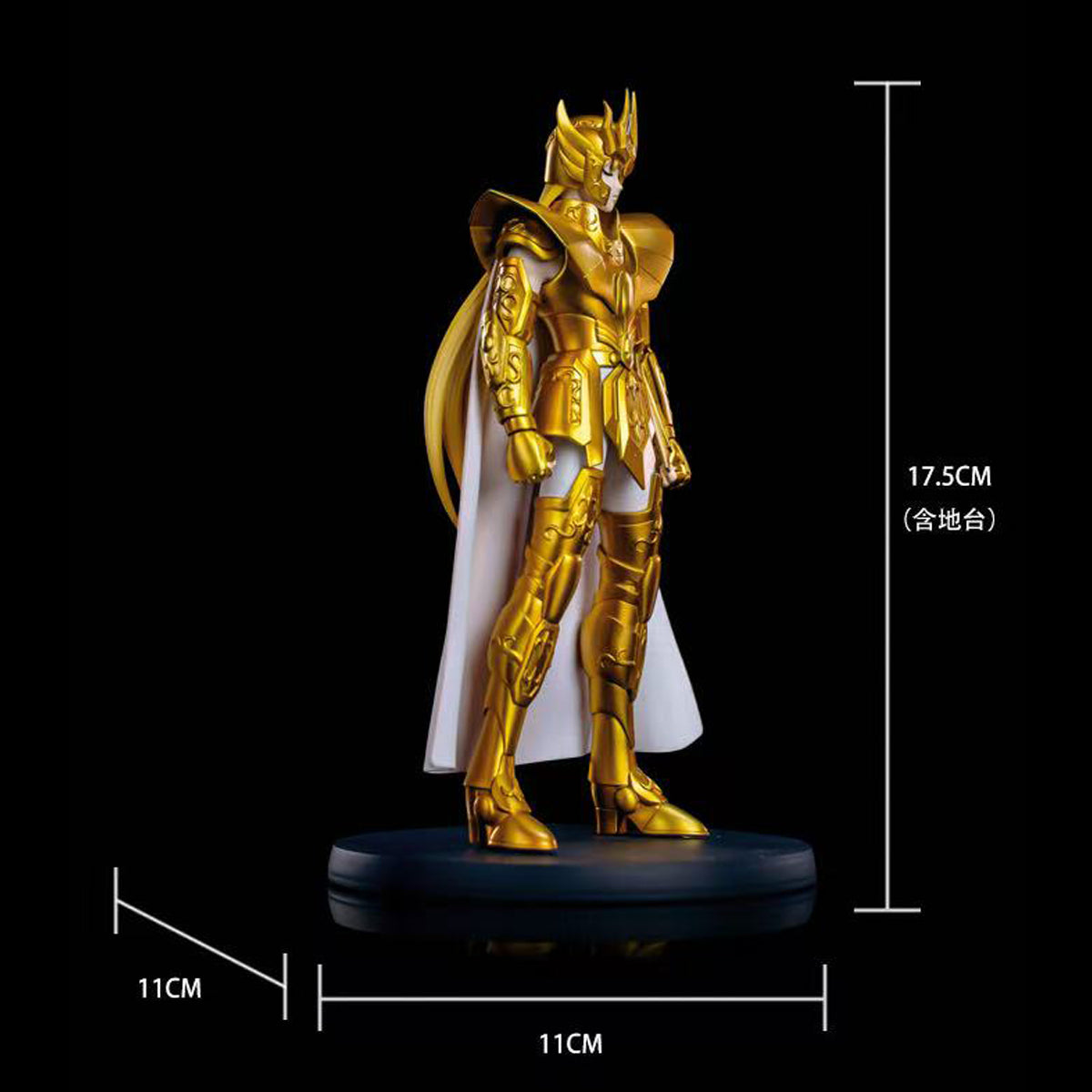 Zodiakos Studio, Saint Seiya SS-01 Libra Dohko/SS-02 Aries Mu/SS-03 Sagittarius Aiolos/SS-04 Virgo Shaka, Art Anime Statue