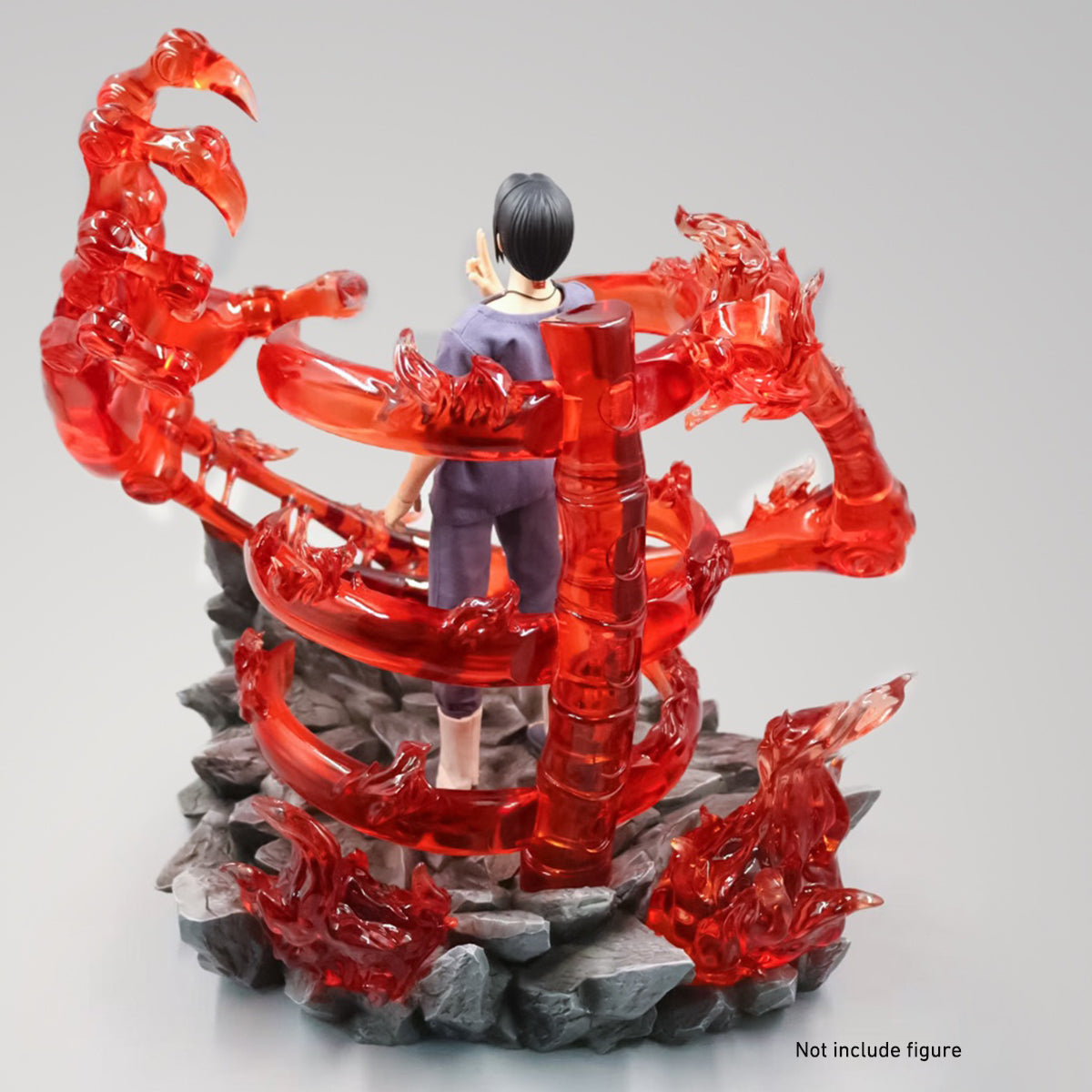 TX-Studio, Susanoo Skeleton Effect Transparent Scene Base, Fit 1/6 Scale Action Figurine