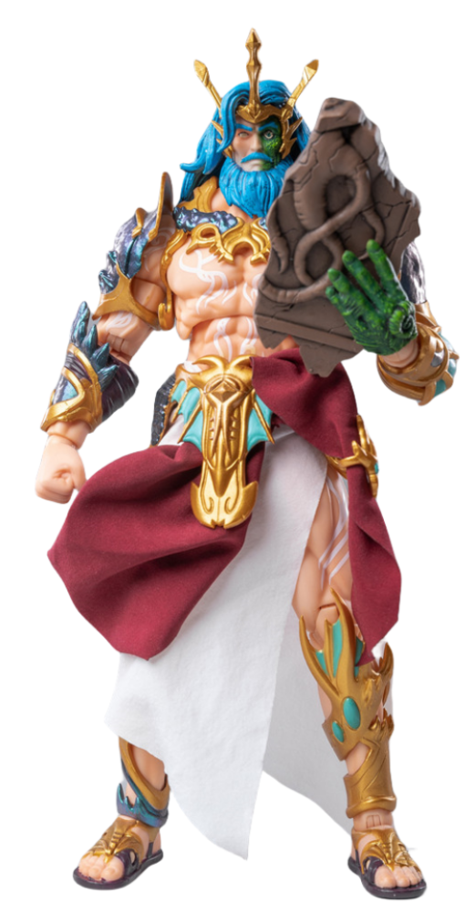 ShinfuToys M03G Myth Gods of Nation: Poseidon 1/12 Scale Action Figures